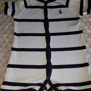 (Sold)Ralph Lauren short onsie (boy)
